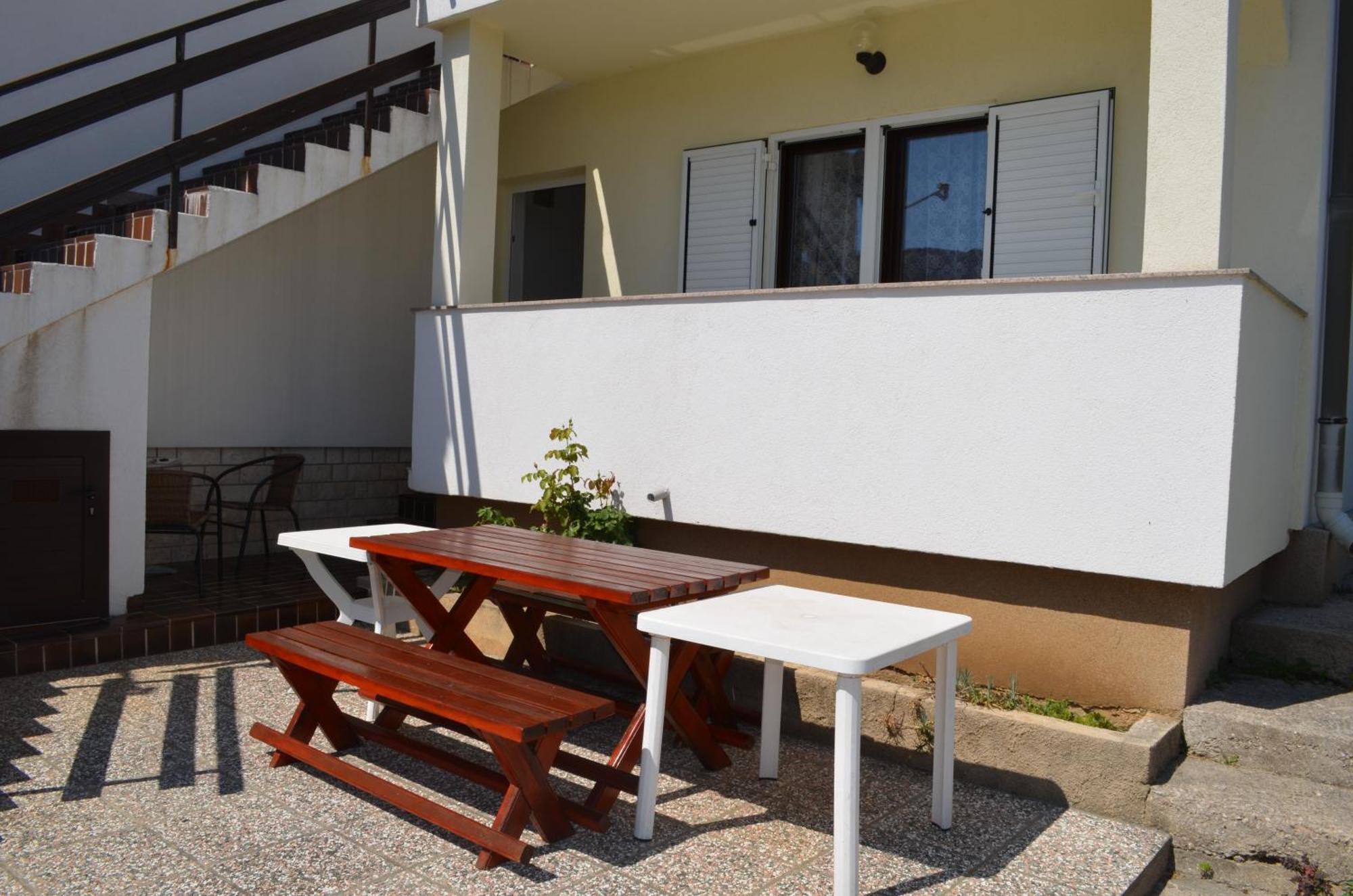 Apartments Aneva 1 Baska  Bagian luar foto